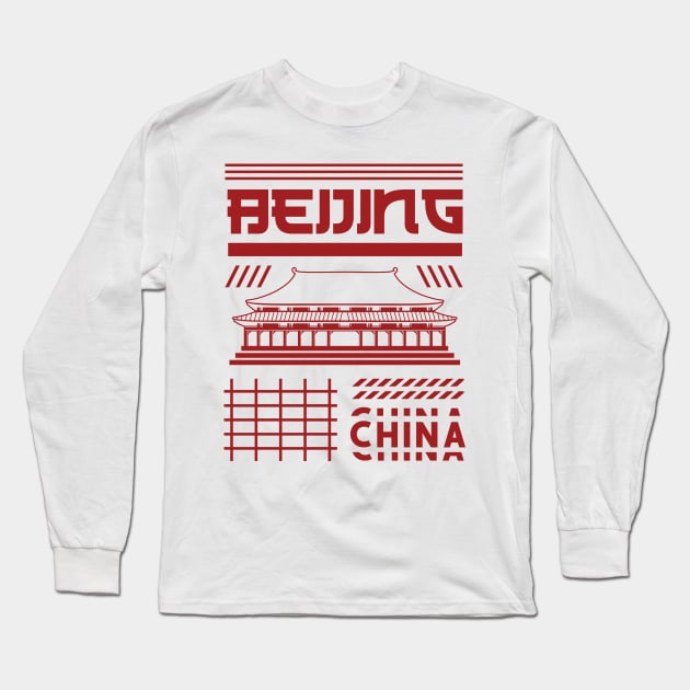 Beijing Mad In China Long Sleeve T-Shirt by OFM